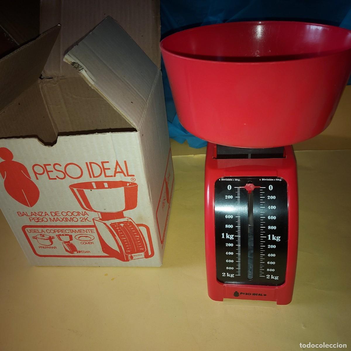 Vintage: BALANZA DE COCINA, PESO IDEAL , A&Ntilde;OS 80-90