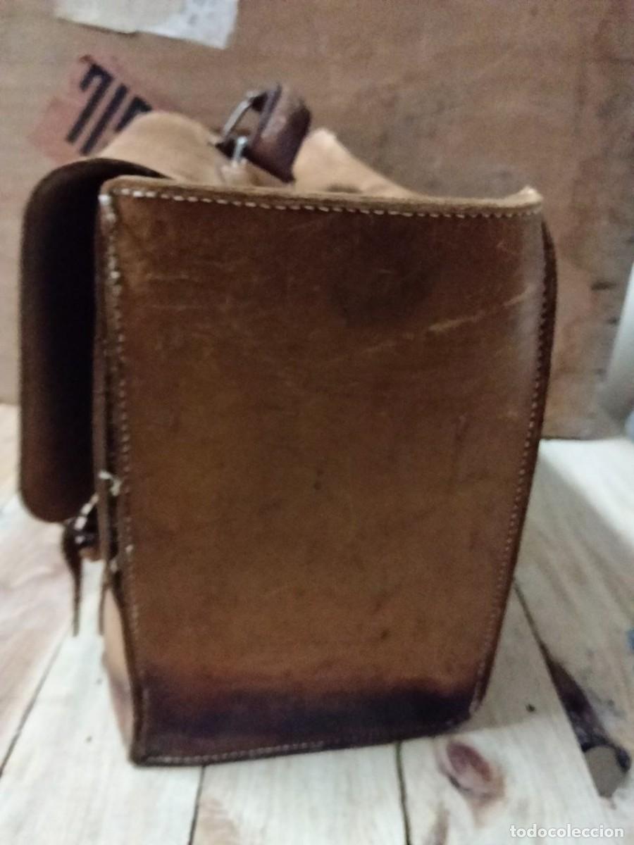 Vintage: Cartera o malet&iacute;n de cuero - Foto 3