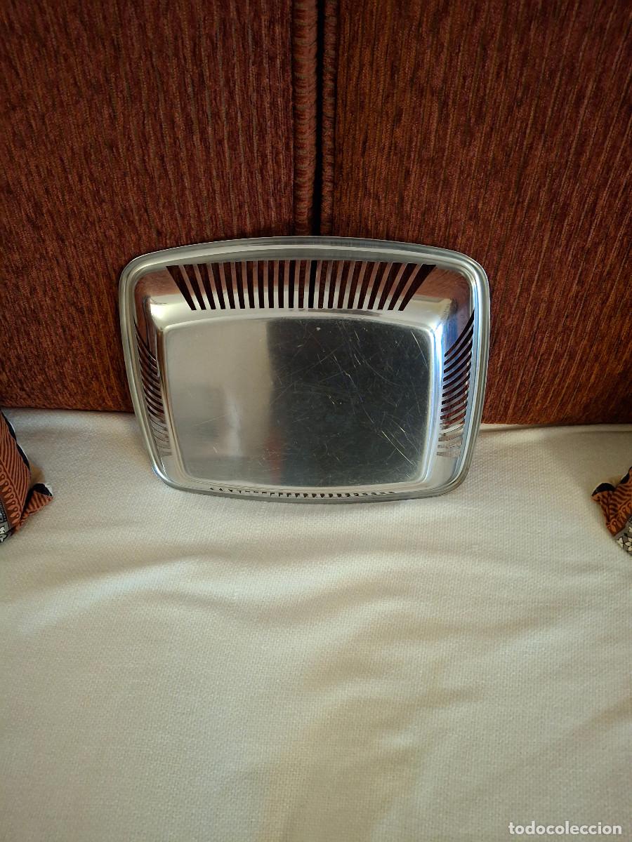 Vintage: Cesta de acero inoxidablee - Foto 2