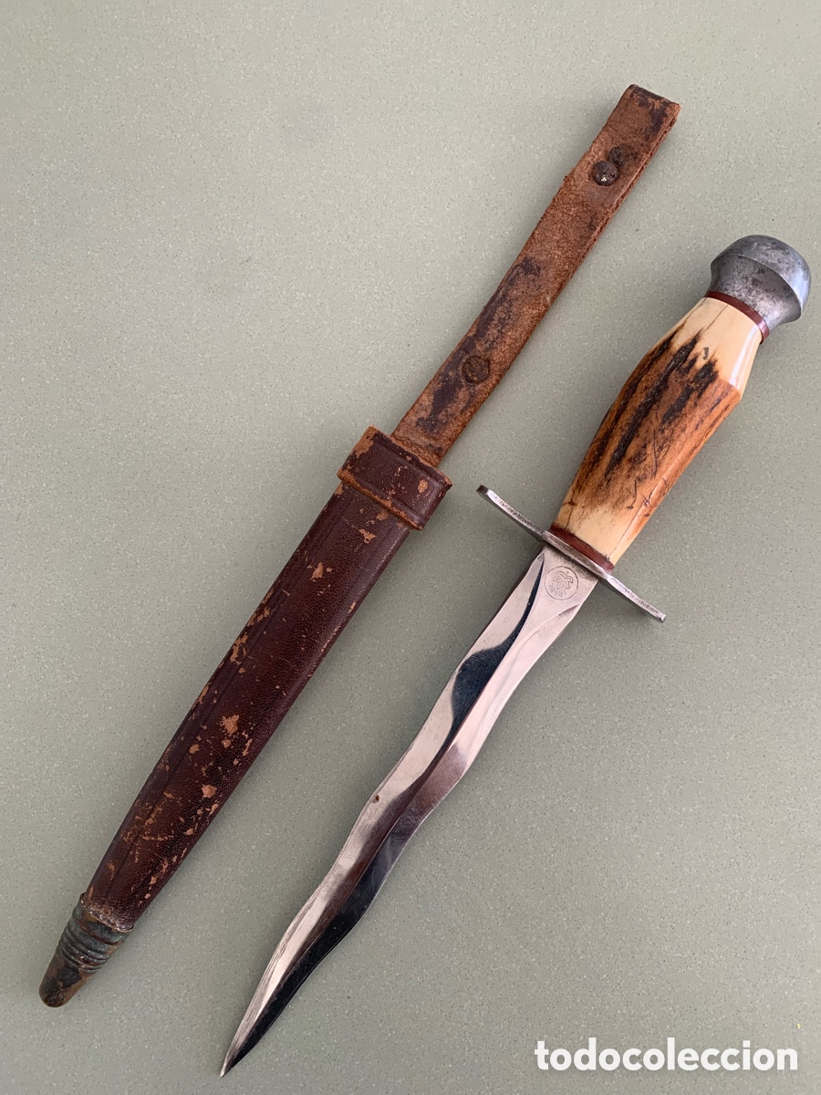 Vintage: Precioso cuchillo de principios del siglo pasado marca Predis