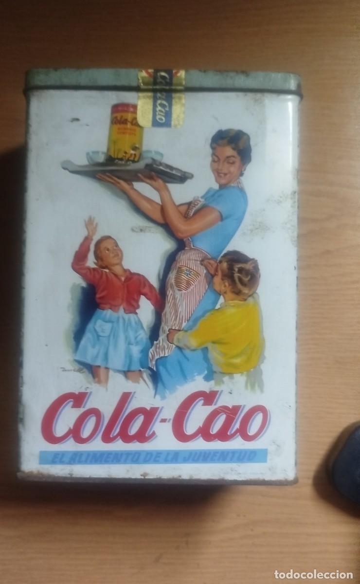 Vintage: Lata Cola Cao Vintage Cafe a&ntilde;os 70