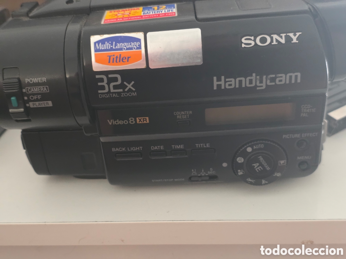 Vintage: Sony Handycam Video8 XR - Foto 12