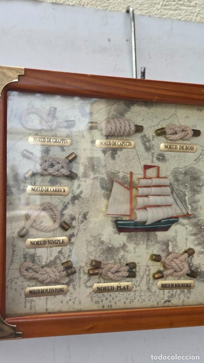 Vintage: cuadro nautico con nudos - Foto 2