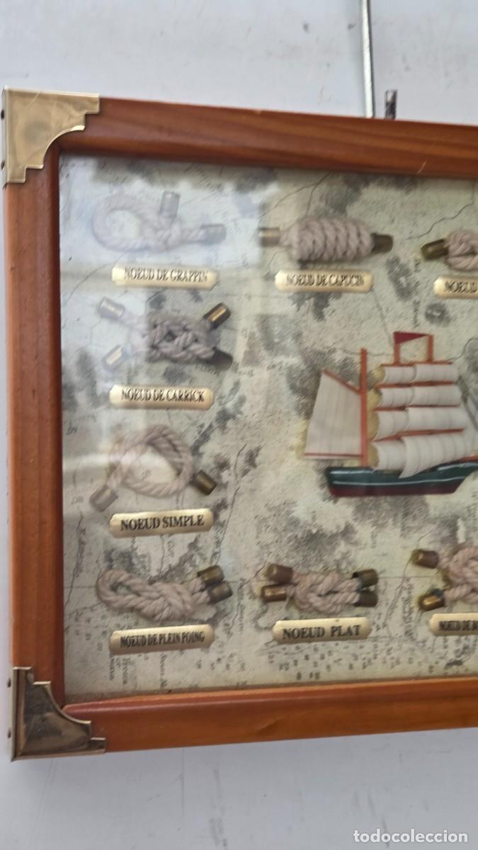 Vintage: cuadro nautico con nudos - Foto 3