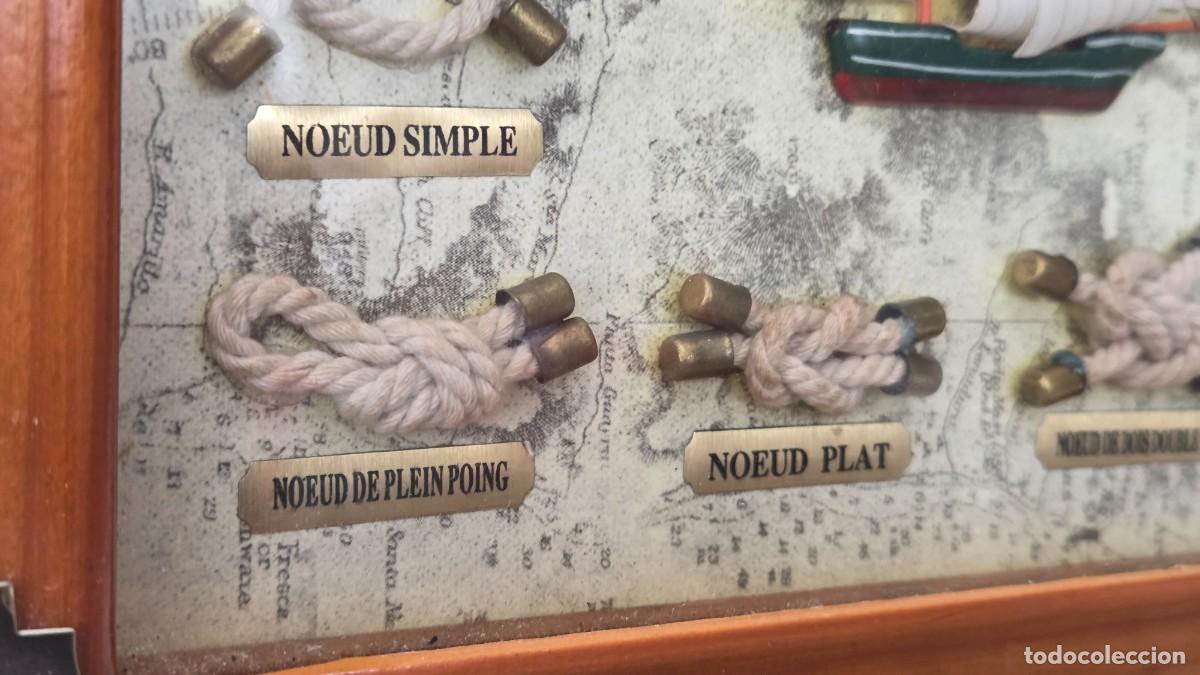 Vintage: cuadro nautico con nudos - Foto 7