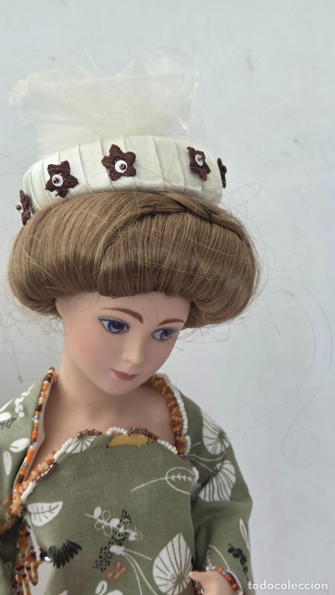 Vintage: mu&ntilde;eca coleccionable de porcelana - Foto 4