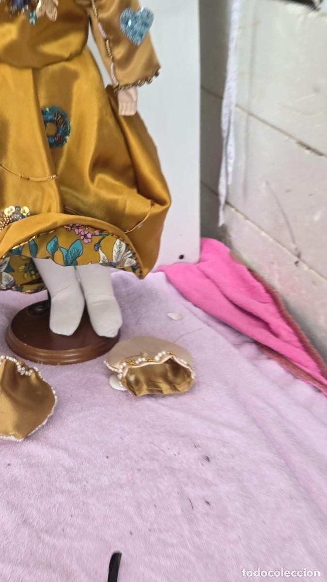 Vintage: mu&ntilde;eca de coleccion de porcelana - Foto 3