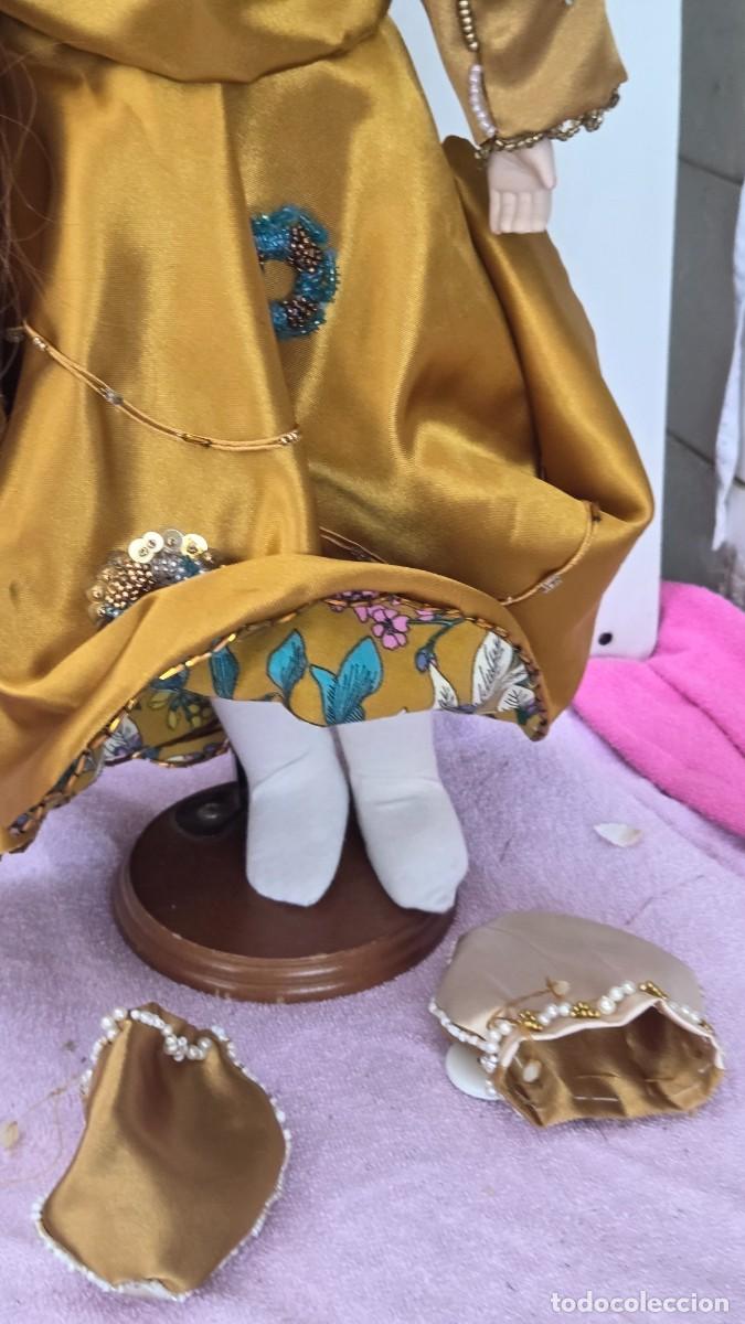Vintage: mu&ntilde;eca de coleccion de porcelana - Foto 7