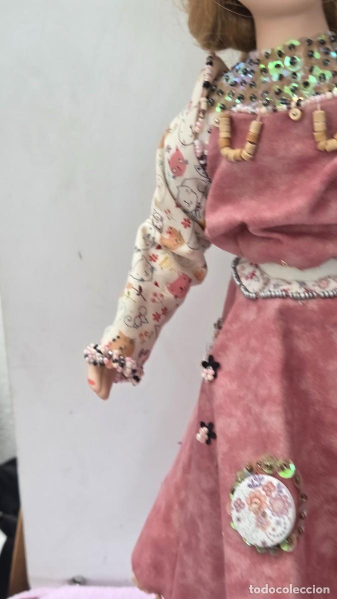 Vintage: mu&ntilde;eca de coleccion de porcelana - Foto 3