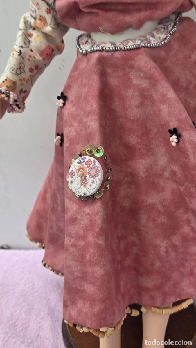 Vintage: mu&ntilde;eca de coleccion de porcelana - Foto 5