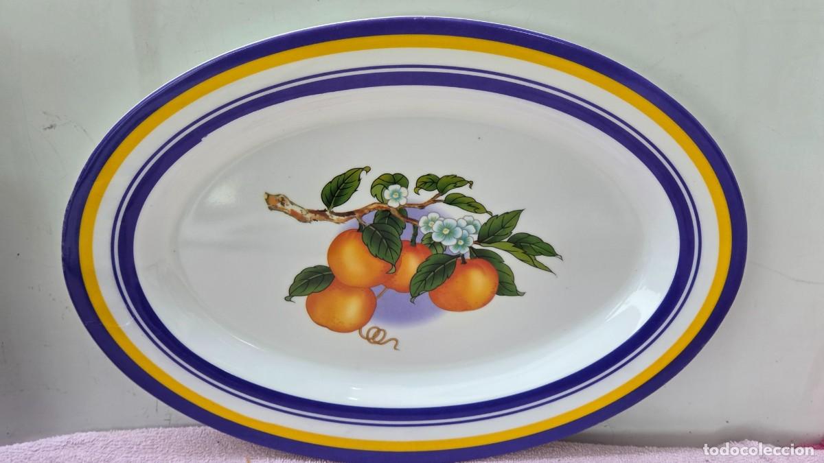 Vintage: bandeja acrilica con flores