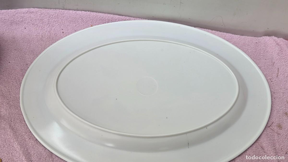 Vintage: bandeja acrilica con flores - Foto 4
