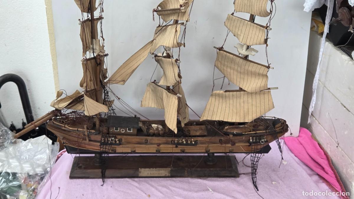 Vintage: maqueta de barco grande - Foto 2