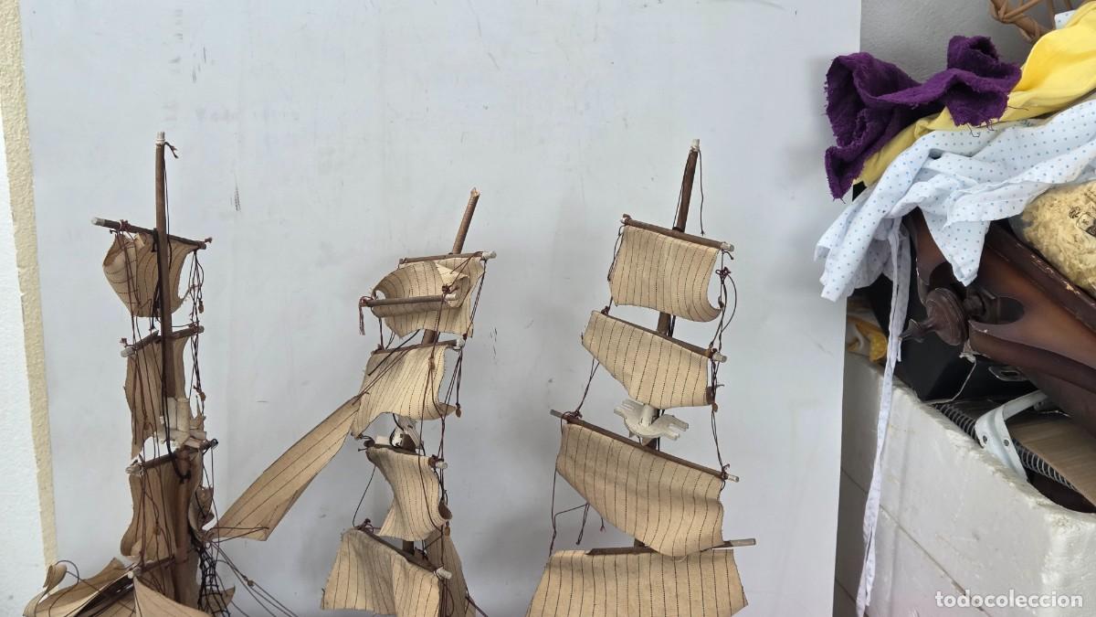 Vintage: maqueta de barco grande - Foto 4