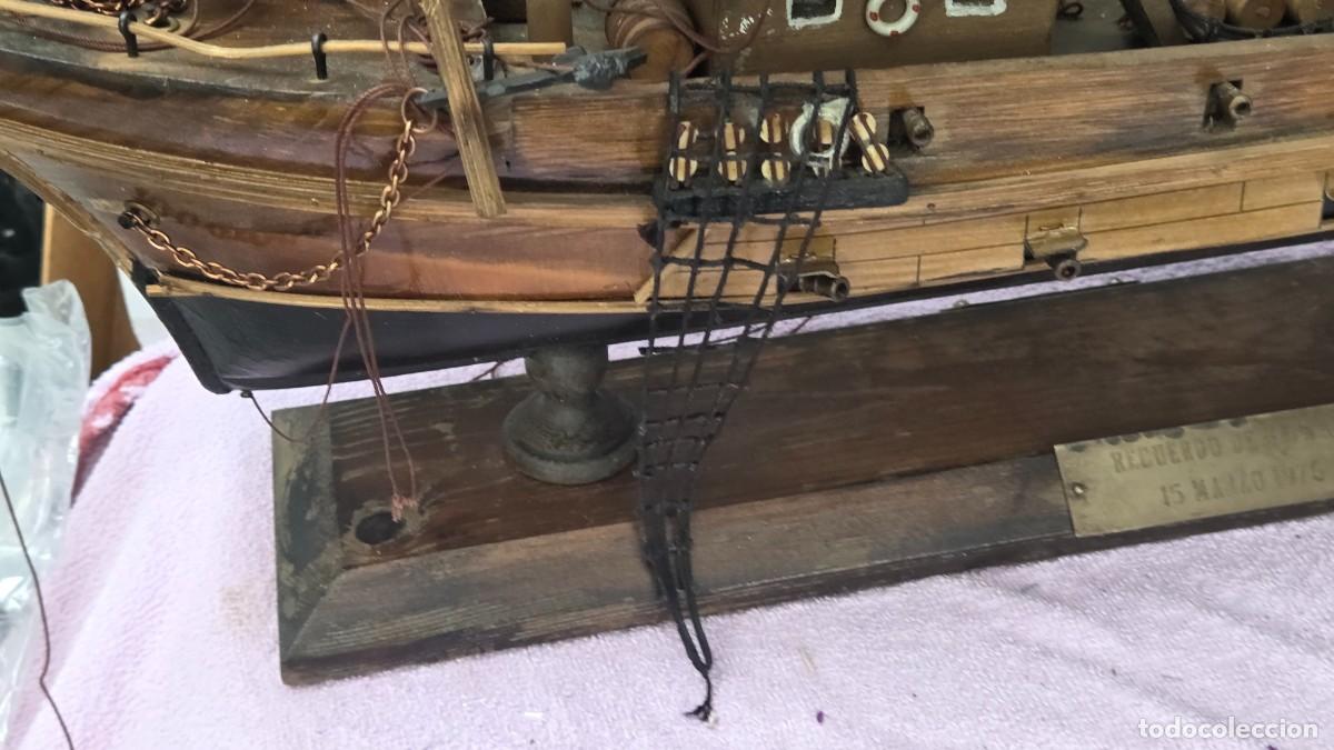Vintage: maqueta de barco grande - Foto 8