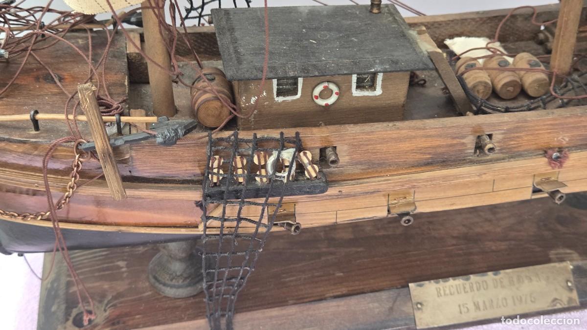 Vintage: maqueta de barco grande - Foto 9