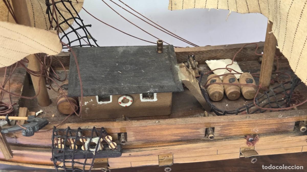Vintage: maqueta de barco grande - Foto 10