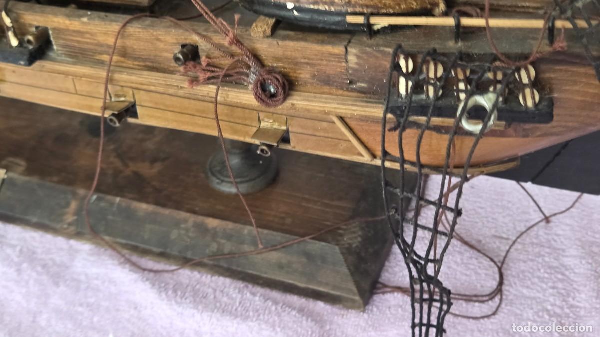 Vintage: maqueta de barco grande - Foto 14