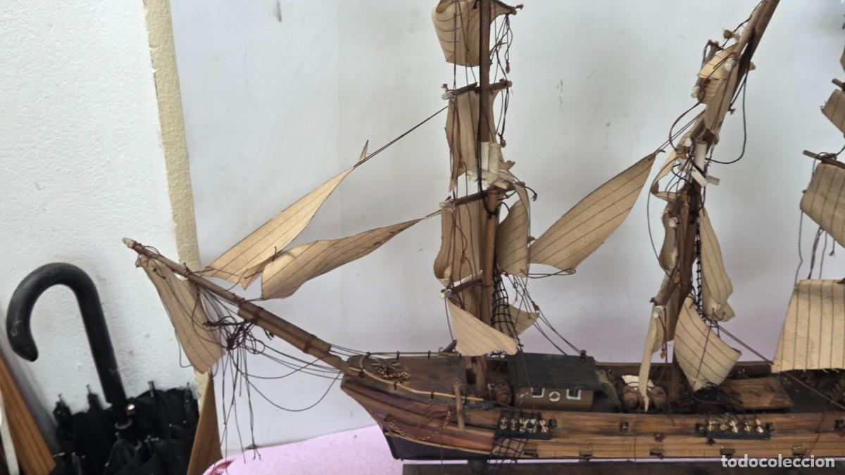 Vintage: maqueta de barco grande - Foto 22
