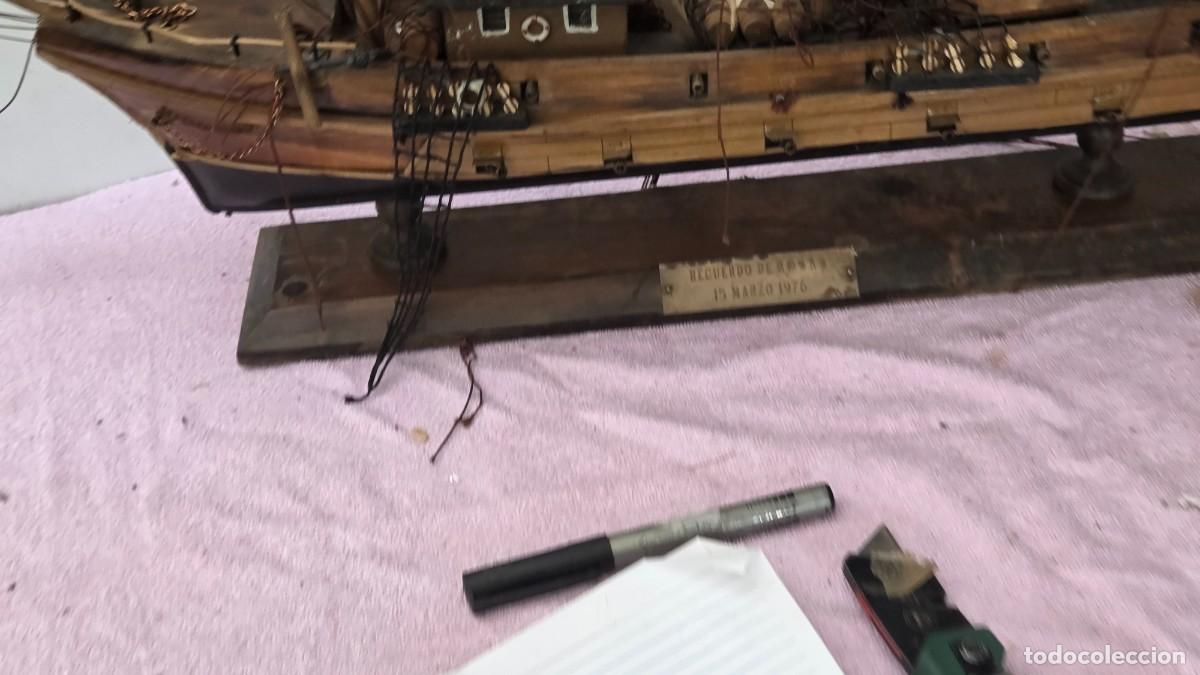 Vintage: maqueta de barco grande - Foto 25