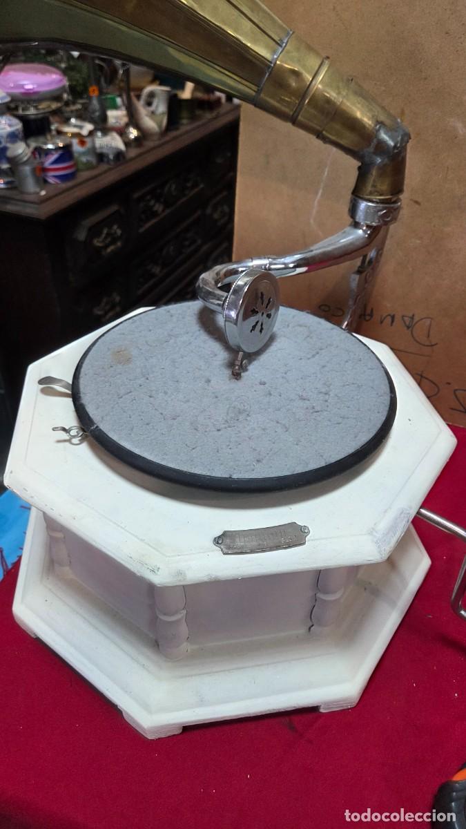 Vintage: gramola replica funcionando - Foto 12