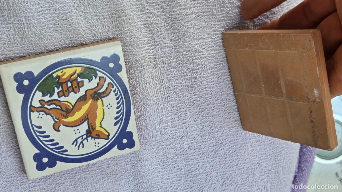 Vintage: 10 peque&ntilde;os azulejos rusticos - Foto 12