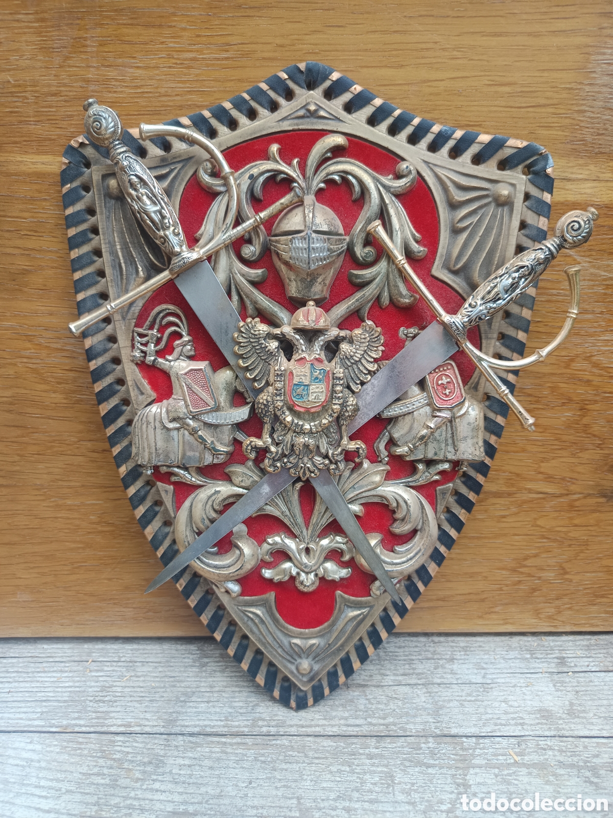 Vintage: Escudo patentado material ligero peliculas