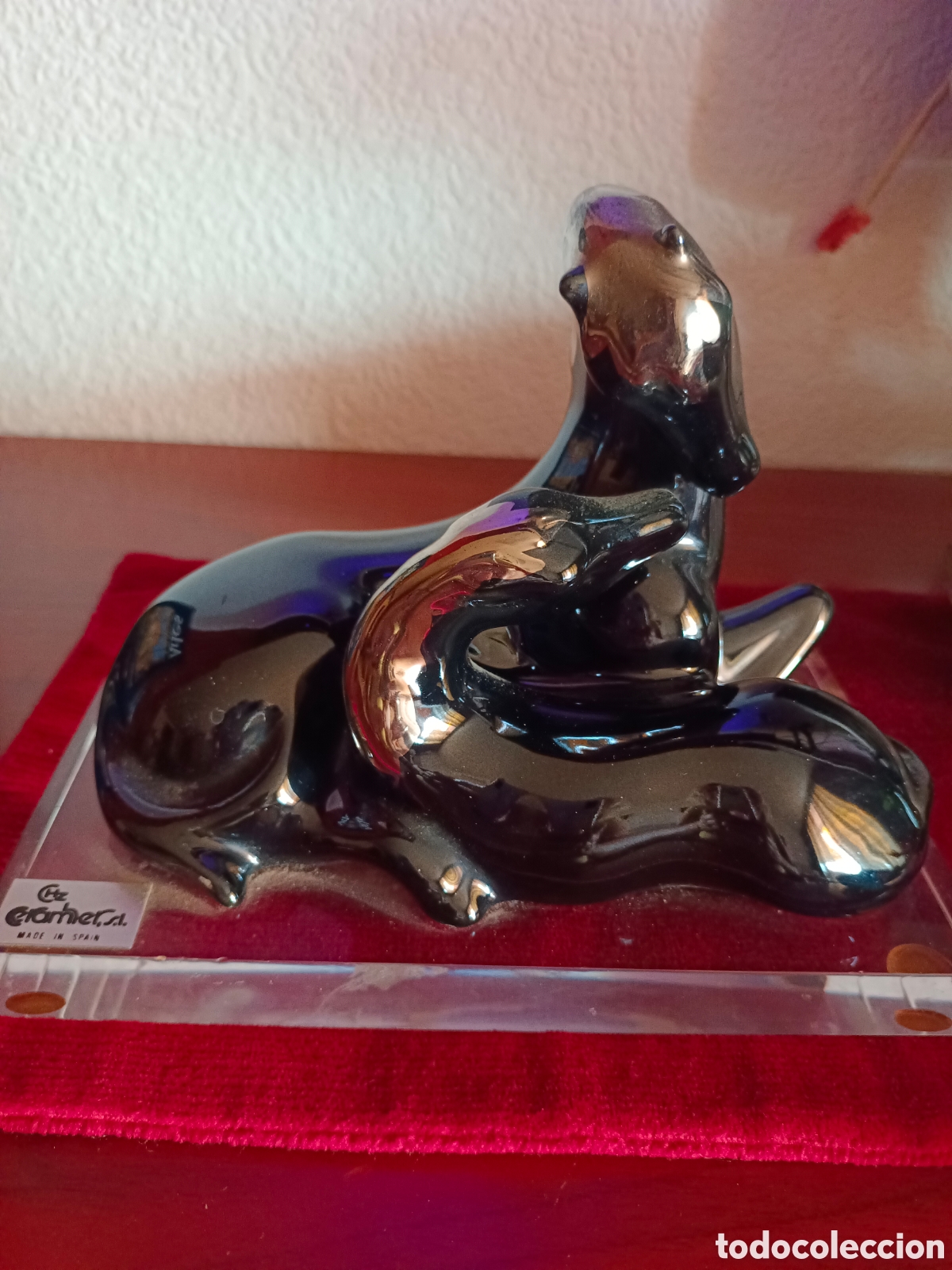Vintage: Figura Ceramhera hecha en Espa&ntilde;a