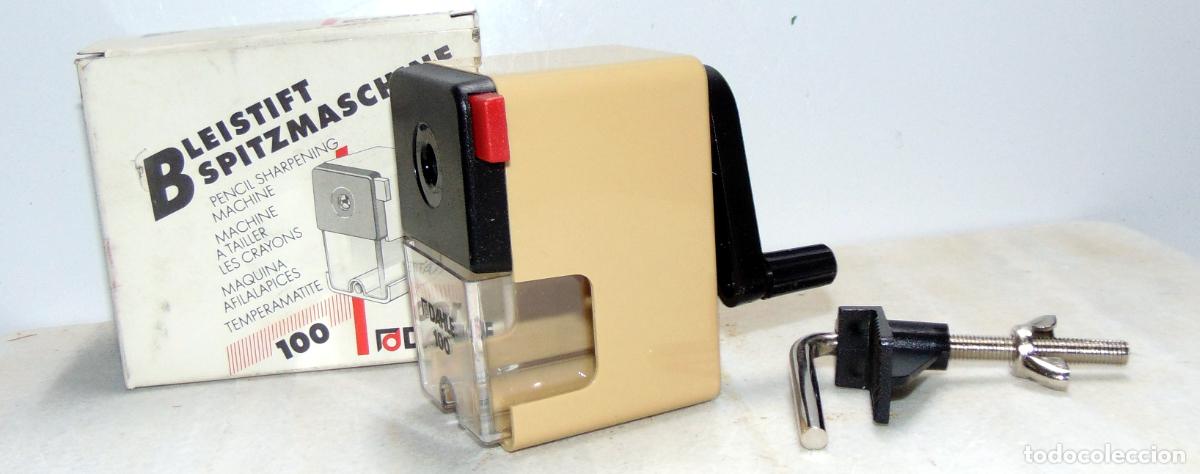 Vintage: ANTIGUO SACAPUNTAS DAHLE 100, SIN USO, MADE IN GERMANY
