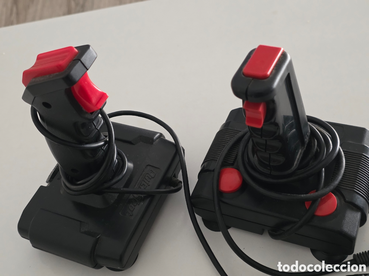 Vintage: 2 joystick quickshot retro commodore amiga atari - Foto 9
