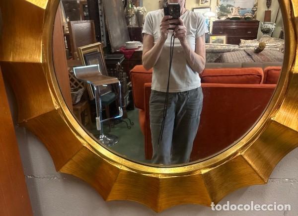 Vintage: Espejo Sol Estilo Mid-Century - Foto 4