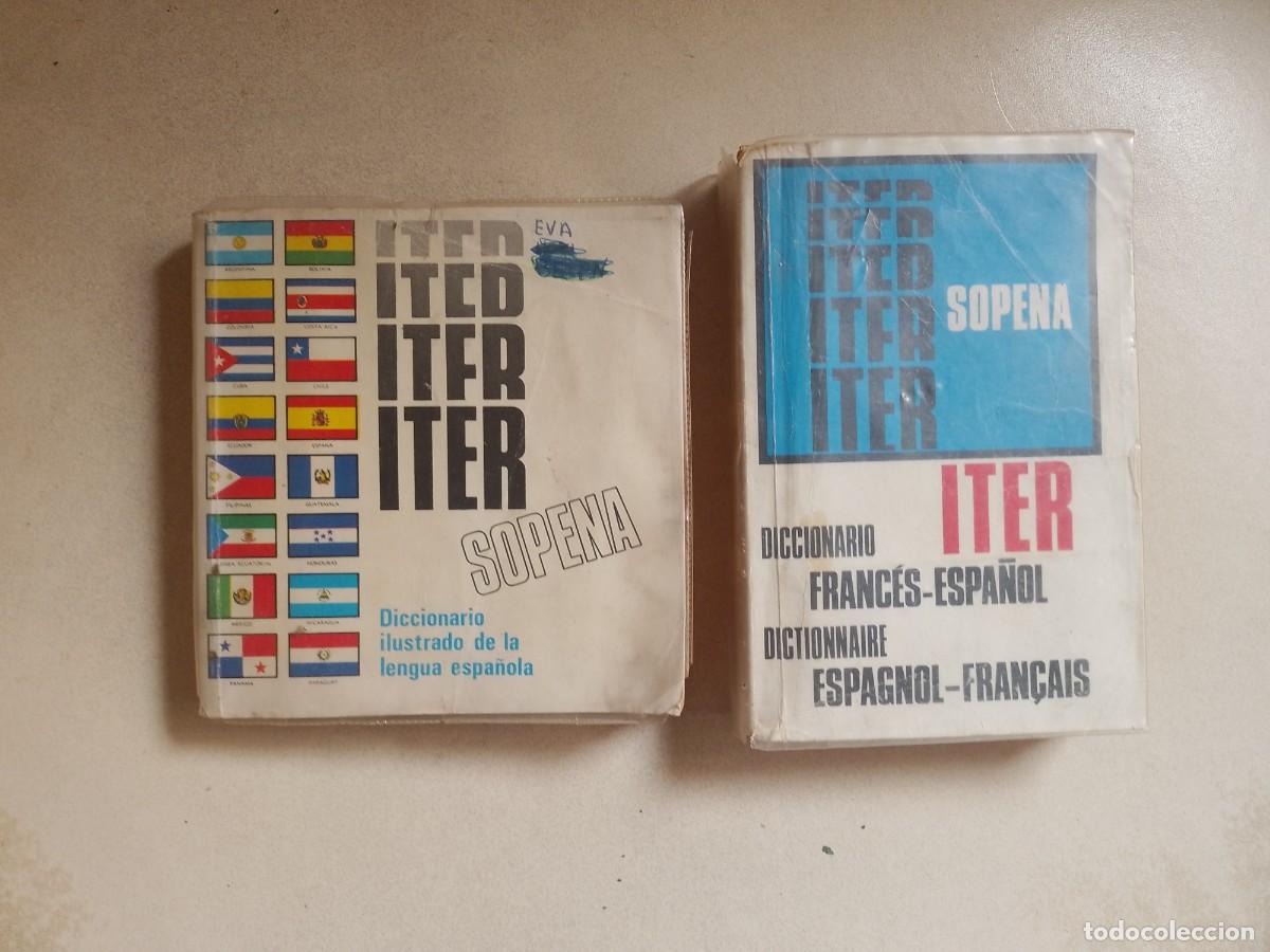 Vintage: DICCIONARIOS VINTAGE E.G.B ITER SOPENA