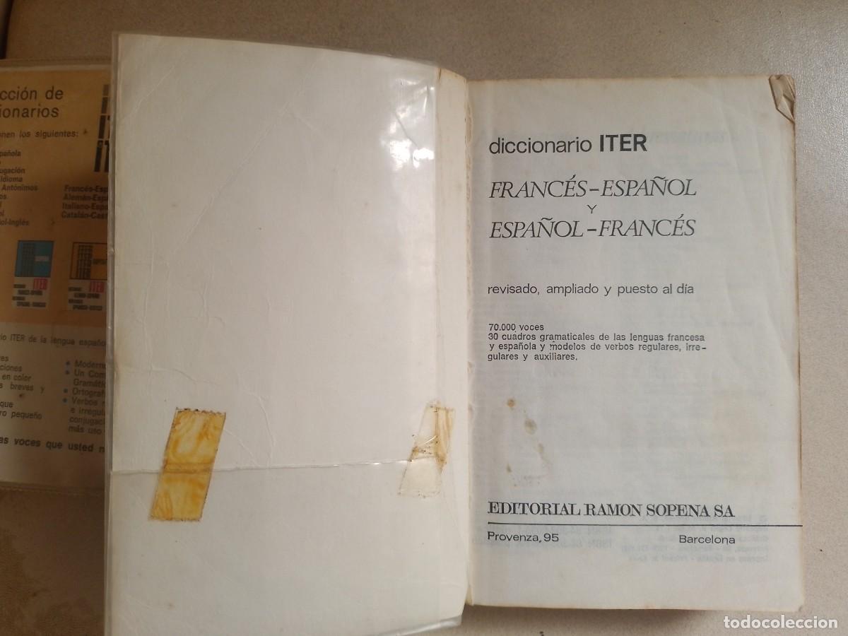 Vintage: DICCIONARIOS VINTAGE E.G.B ITER SOPENA - Foto 9