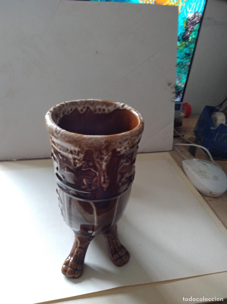 Vintage: cuerno o jarra de cerramica - Foto 2