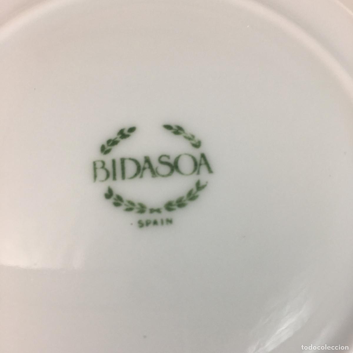 Vintage: Lote 8 platos peque&ntilde;os BIDASOA. - Foto 3