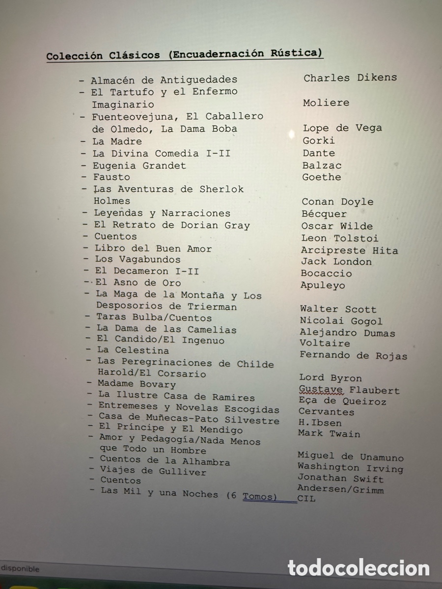 Vintage: Colecci&oacute;n libros cl&aacute;sicos encuadernaci&oacute;n r&uacute;stica - Foto 4