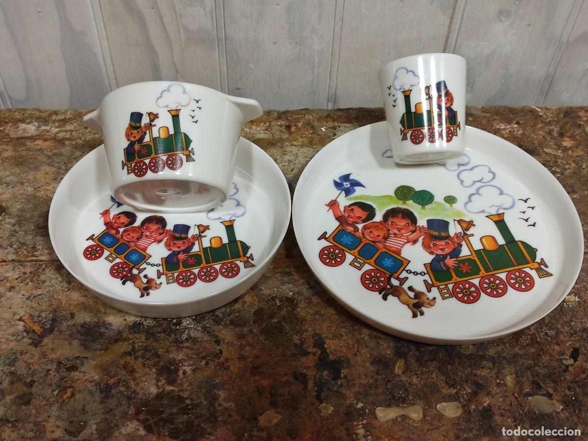 Vintage: Vajilla infantil Efmen