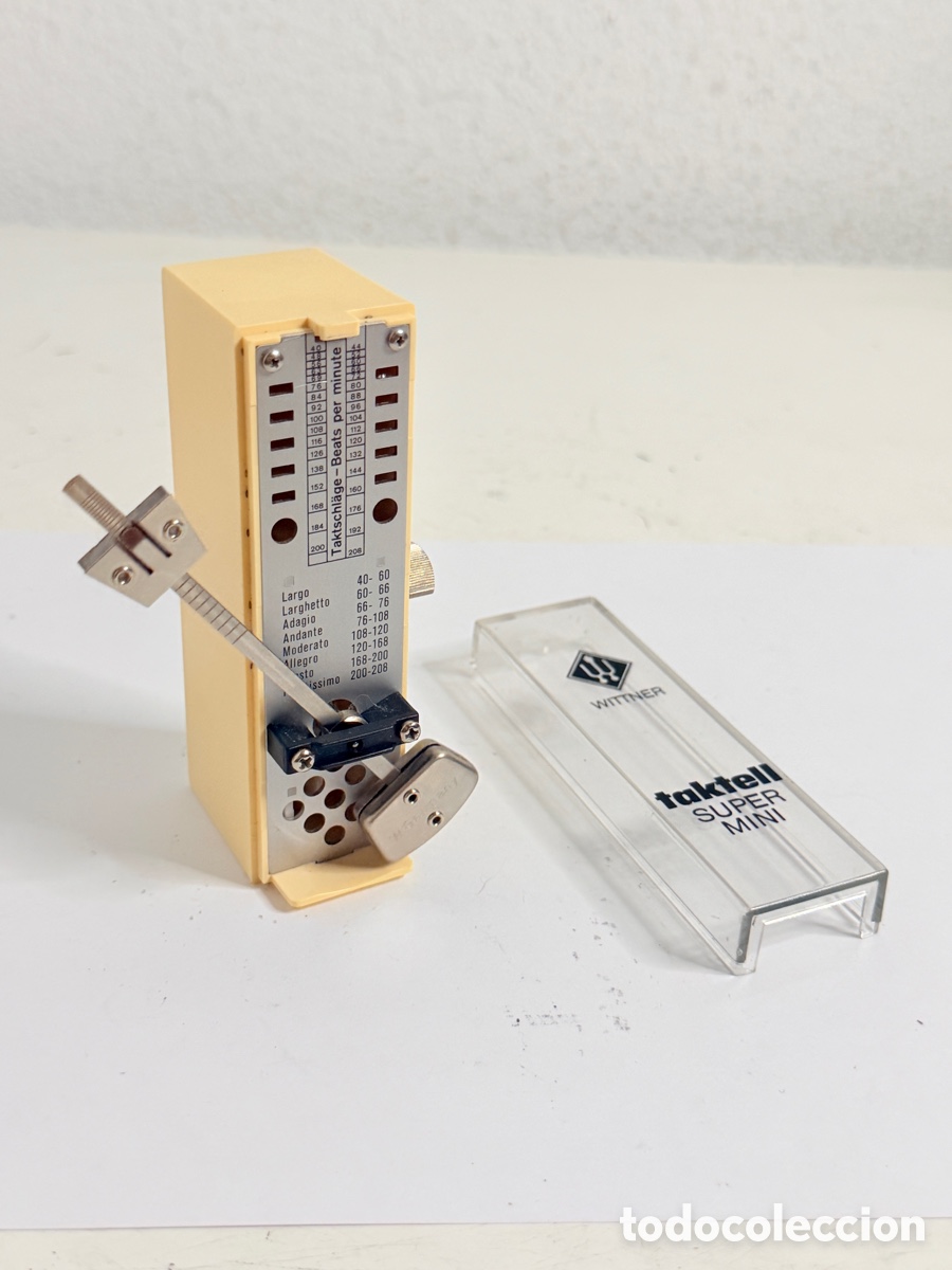 Vintage: Wittner Taktell Super Mini Metronomo Germany Funciona