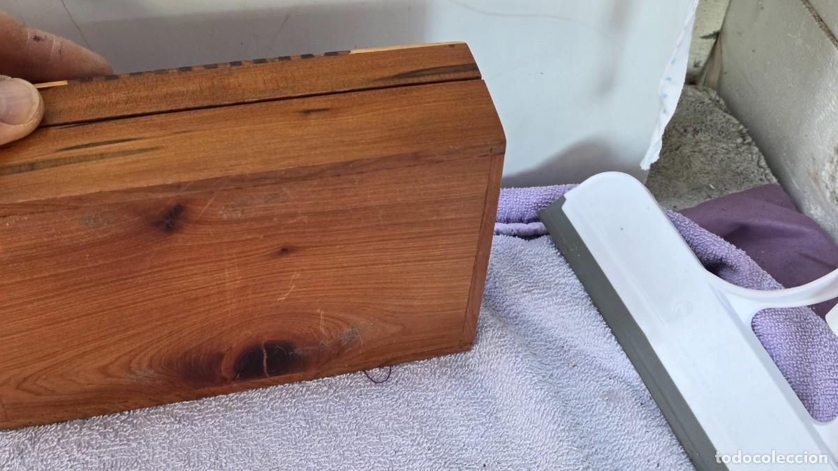Vintage: caja de madera antigua - Foto 7