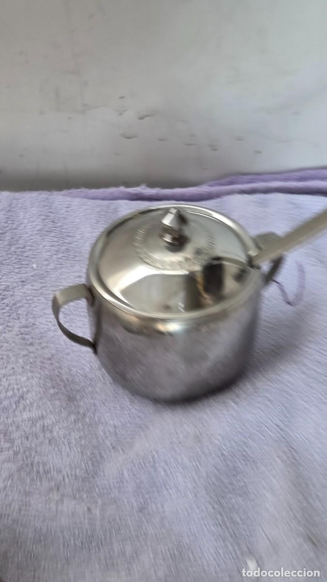 Vintage: azucarero de acero inoxidable - Foto 2