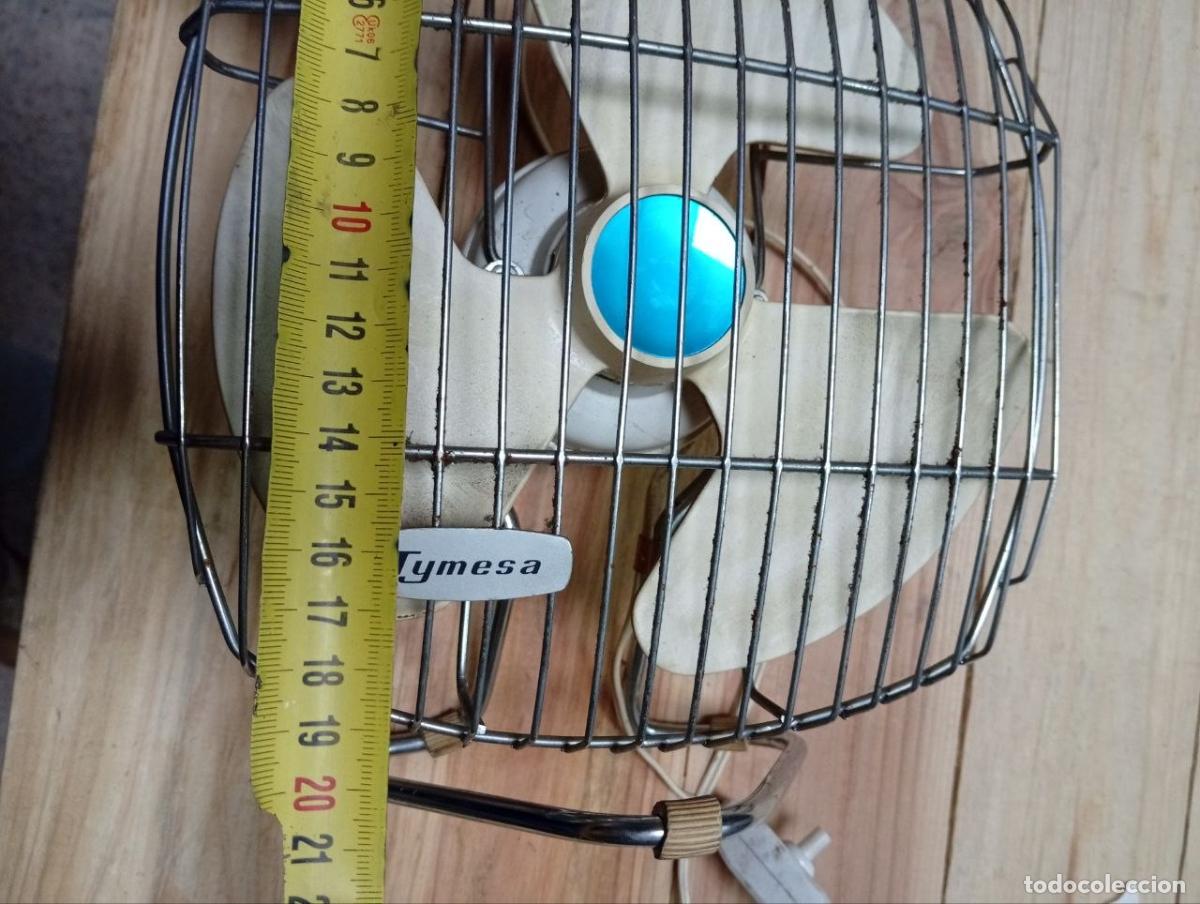 Vintage: Antiguo ventilador de sobremesa Tymesa - Foto 9