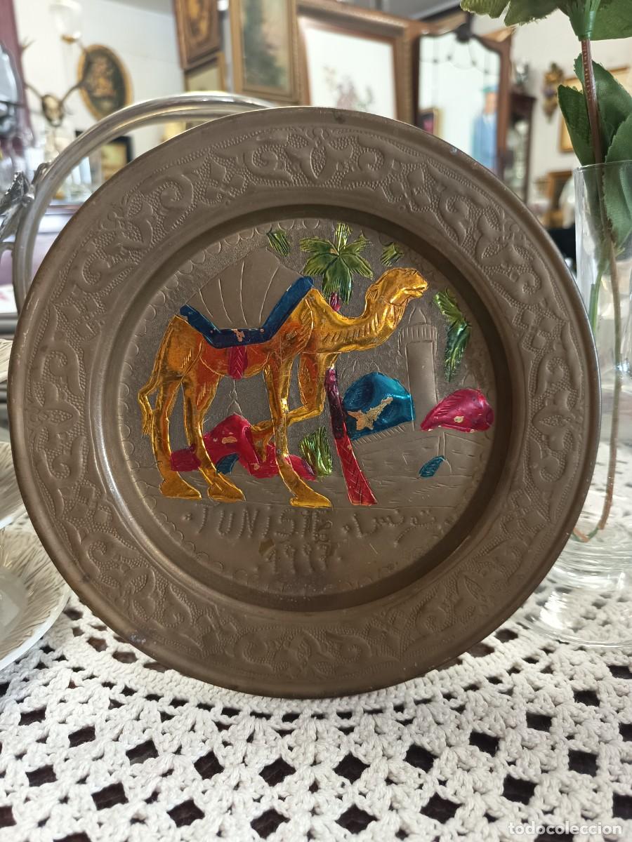 Vintage: Plato decorativo T&uacute;nez 1997