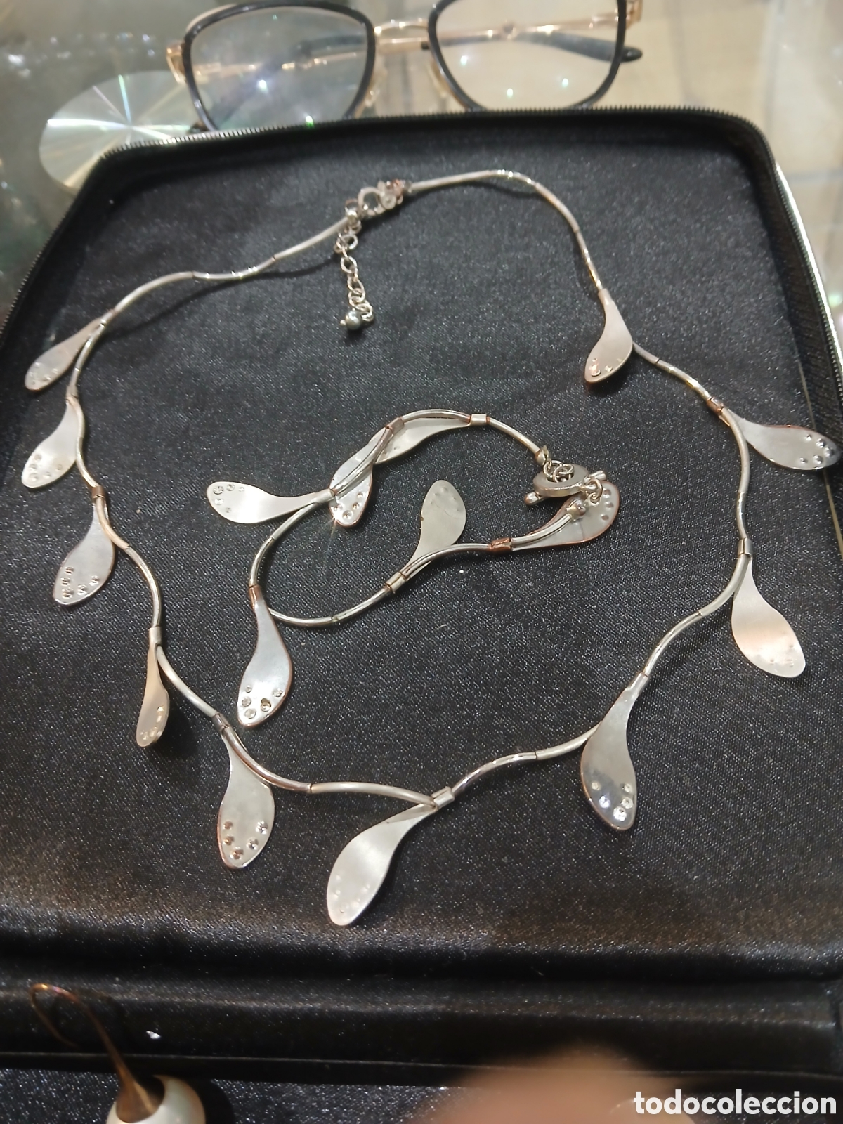 Vintage: Collar y pulsera bisuteria fina