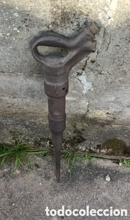Vintage: MARTILLO MINERO ORIGINAL DE PICADOR DE HUNOSA