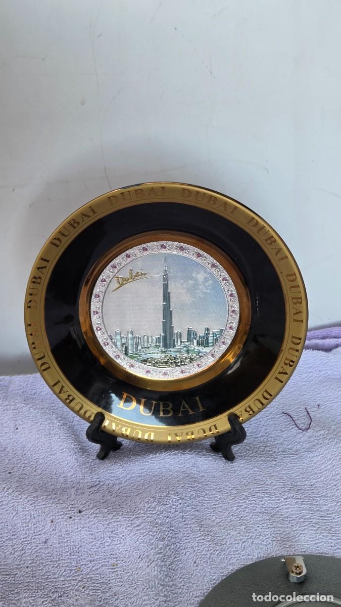 Vintage: plato de porcelana firmado