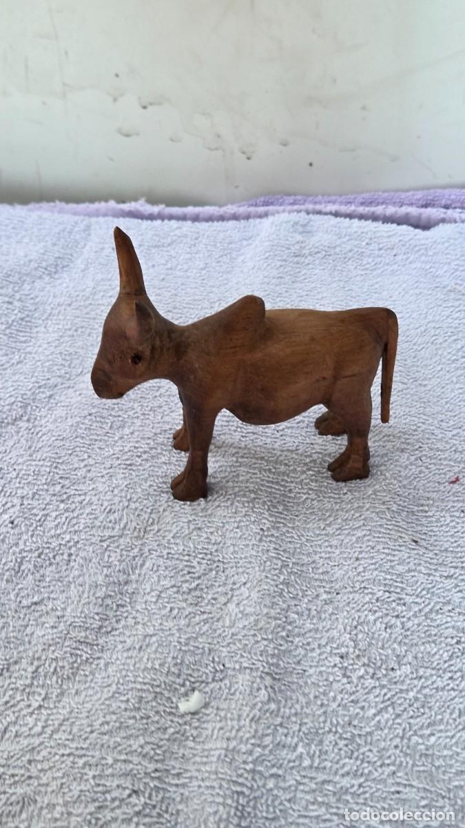 Vintage: figura de vaca de la india - Foto 1