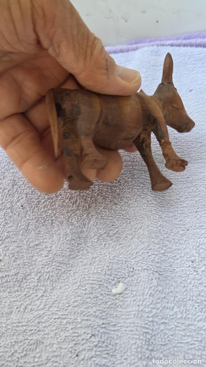 Vintage: figura de vaca de la india - Foto 4