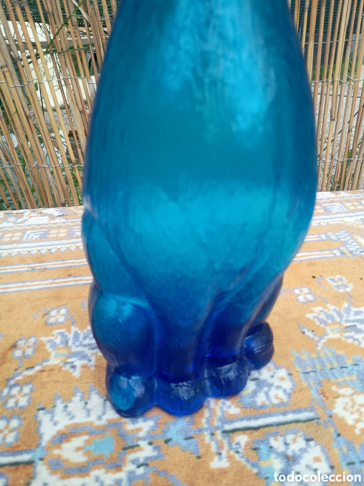 Vintage: Botella perro az&uacute;l italiano - Foto 3