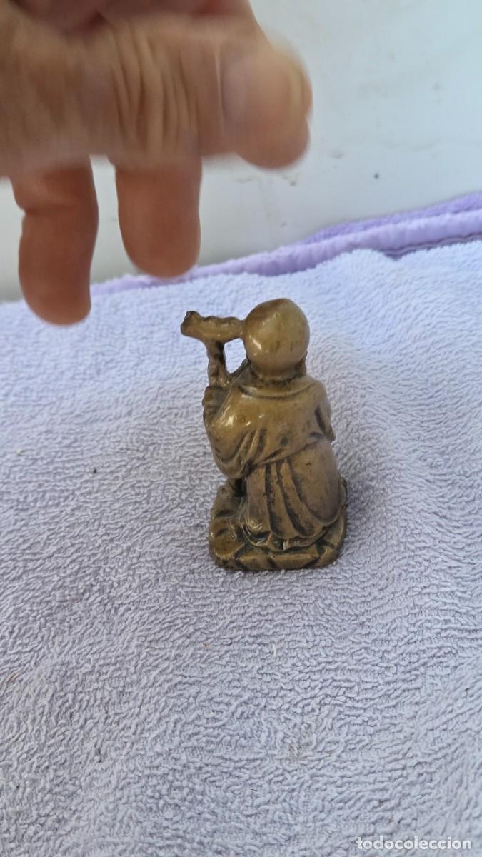 Vintage: mini figura oriental metal - Foto 2
