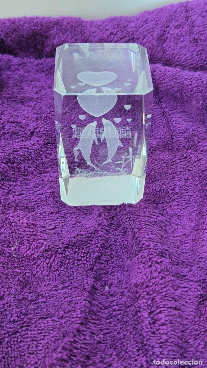 Vintage: pisa papel de cristal delfines - Foto 1